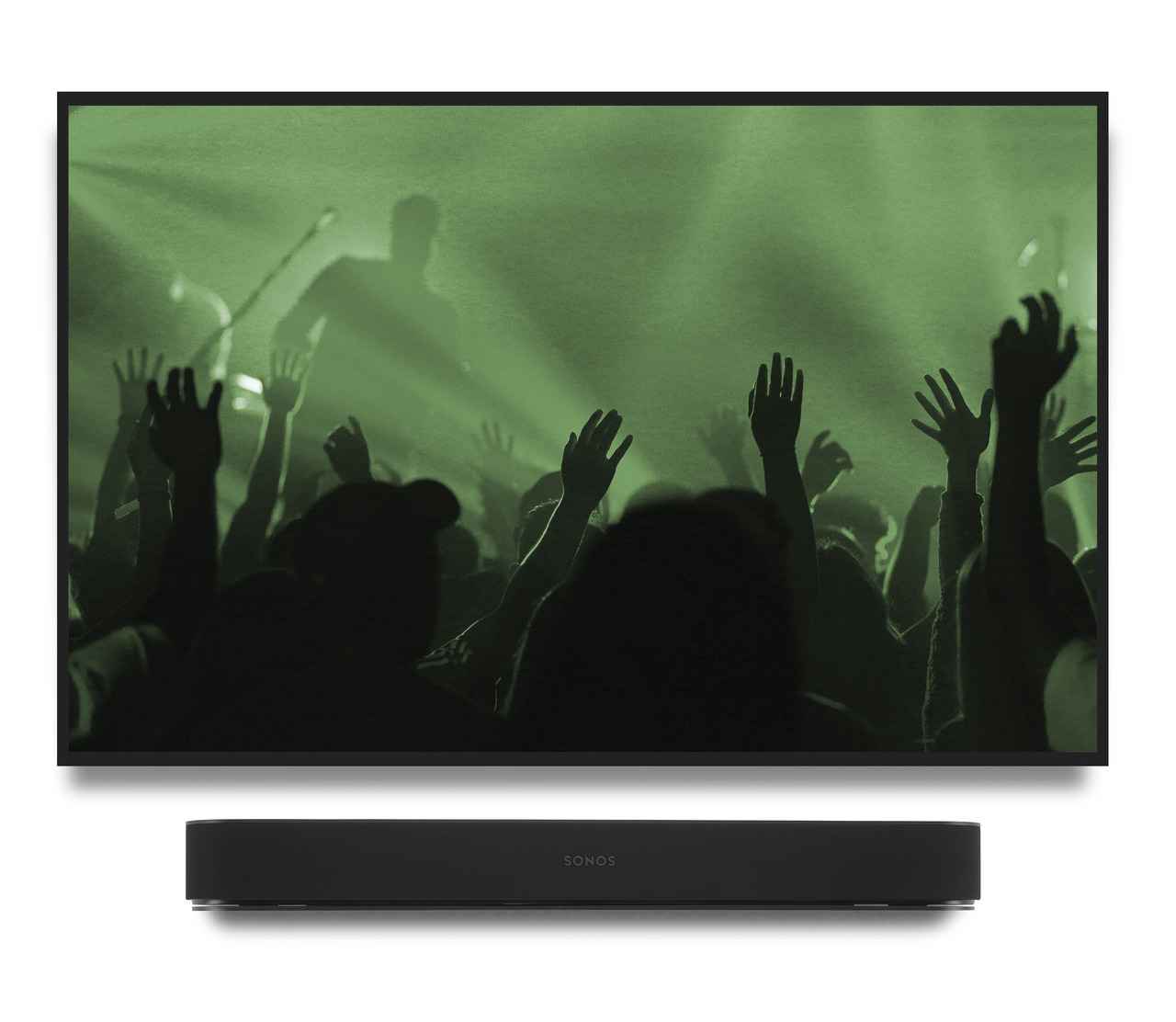 TV mit Soundbar